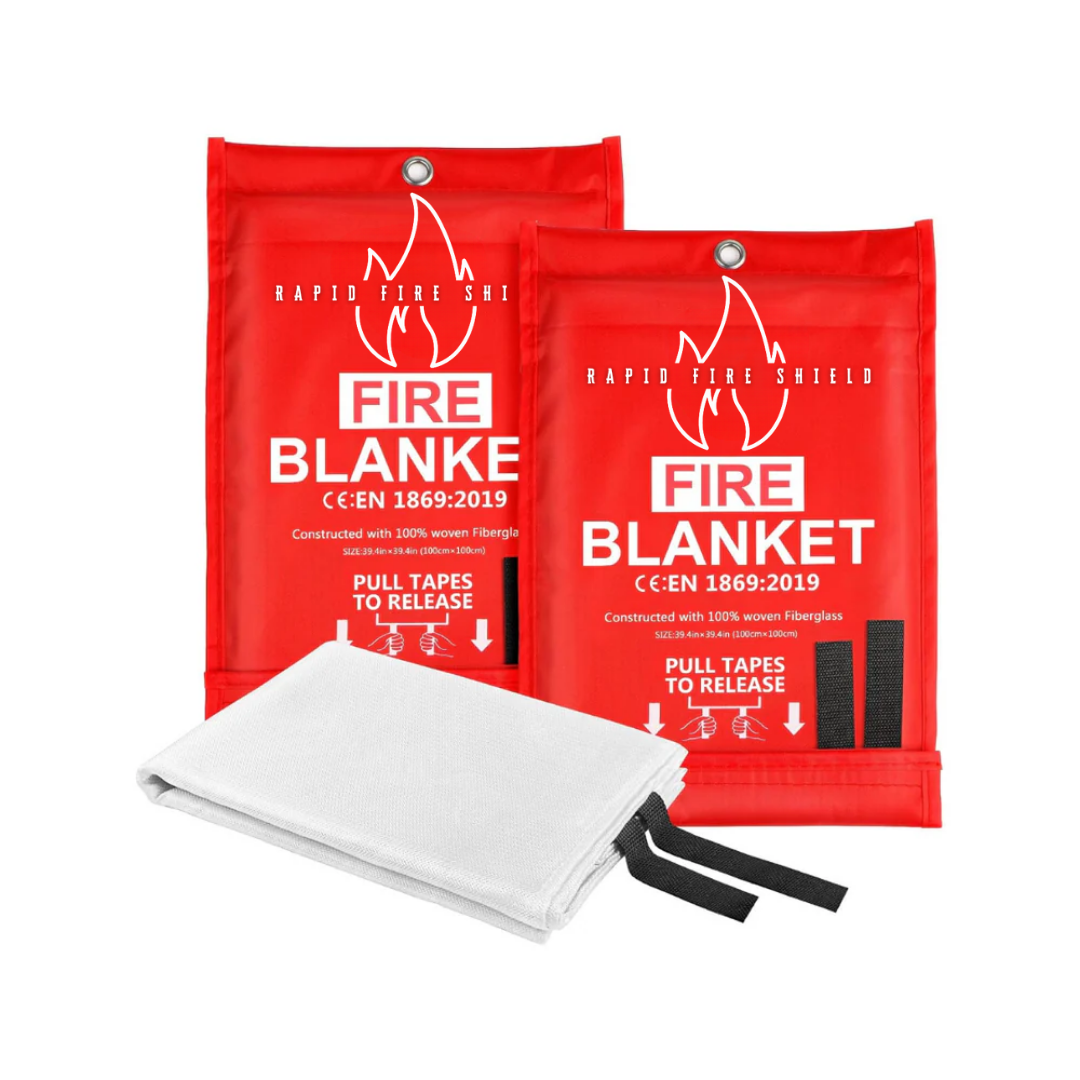 SILICONE COATES FIRE BLANKET