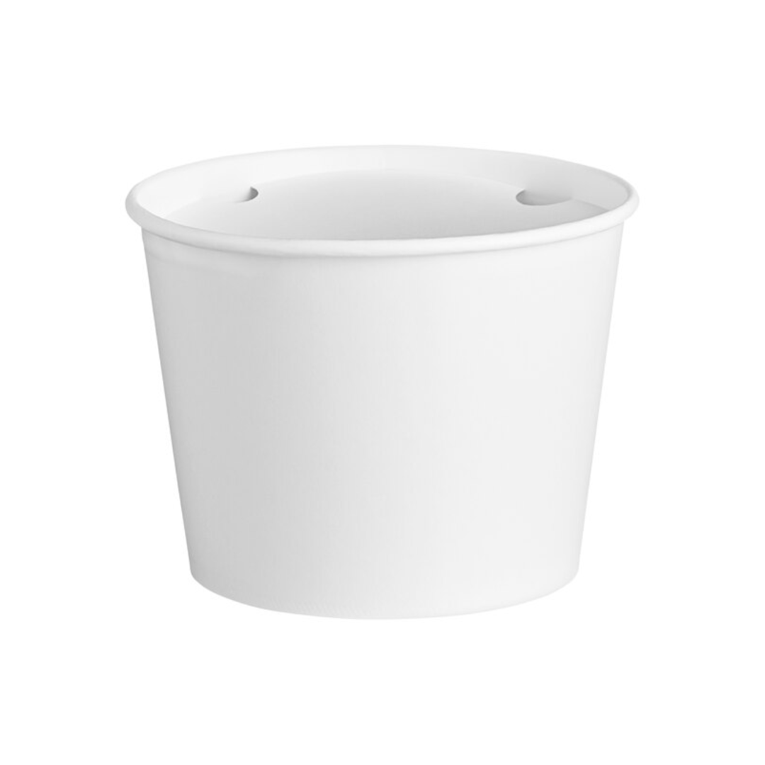 COMBO BARIL COUVERCLE BLANC