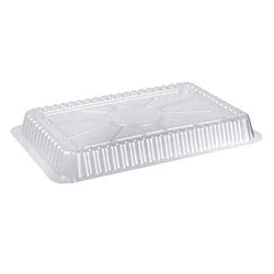 Plastic Dome Lid For Aluminium Oblong