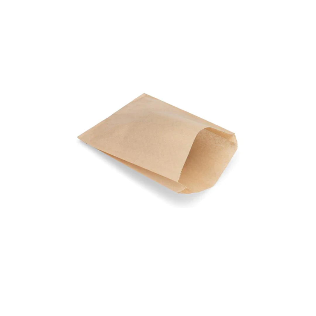 SAC EN PAPIER CIRÉ BRUN POUR SANDWICH GÉANT