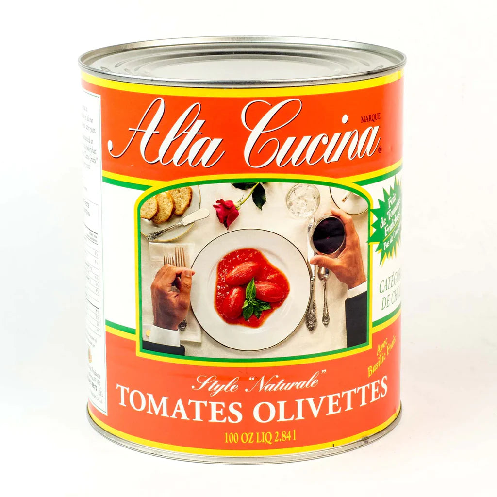 TOMATES ENTIERES PELEES ALTA CUCINA 6/100 OZ