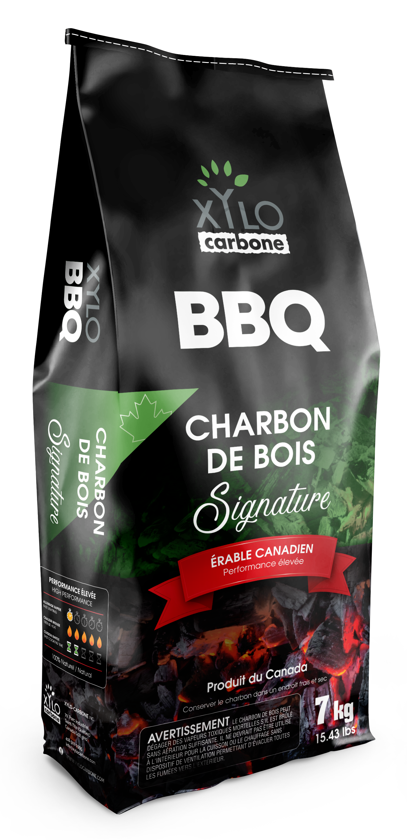 XILO Charbon de bois Signature 7 kg