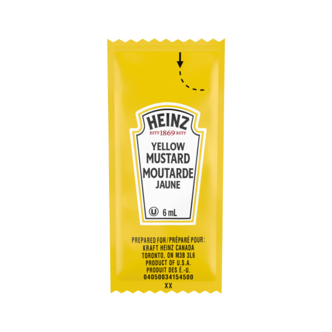 Sachet de moutarde HEINZ