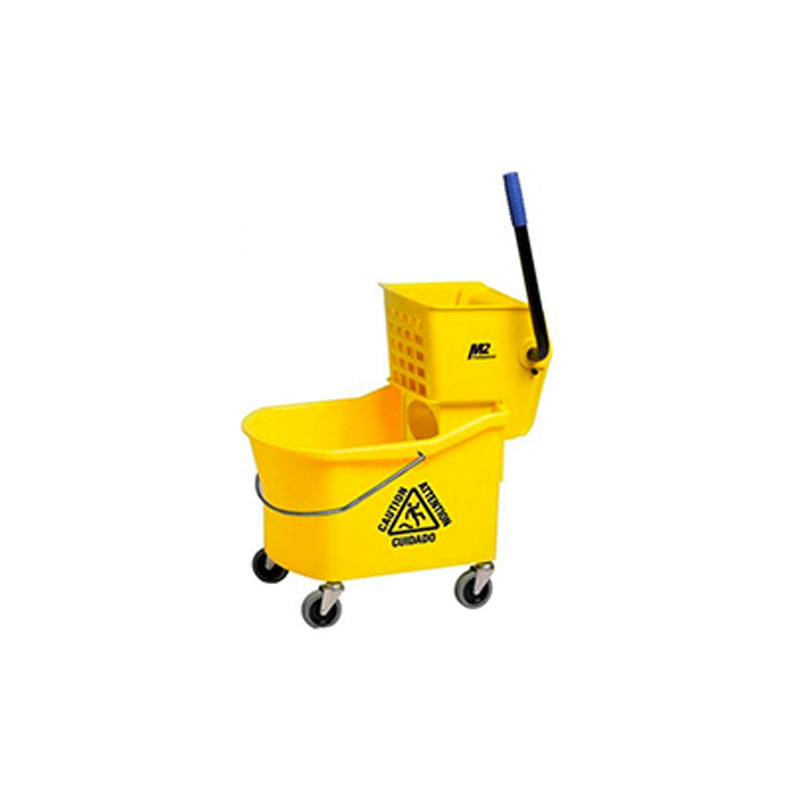 Downpress Bucket Wringer Yellow 33.1L