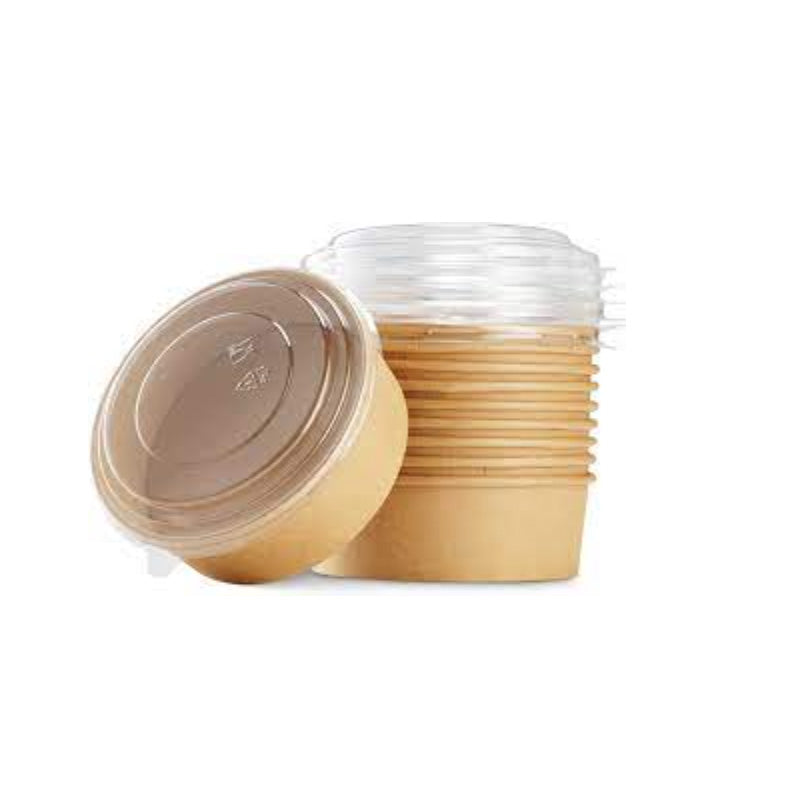Clear Lid for Round Salad Bowls (Kraft)