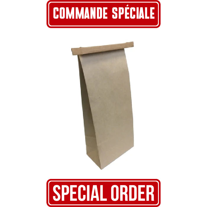 SAC EN PAPIER BRUN À CAFÉ