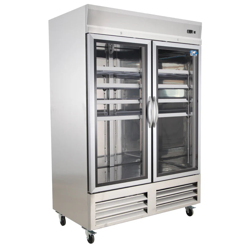 Réfrigérateur vertical (porte vitrée) COLDZONE-49RS-G2