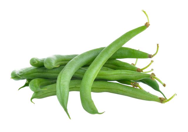 Haricots verts entiers